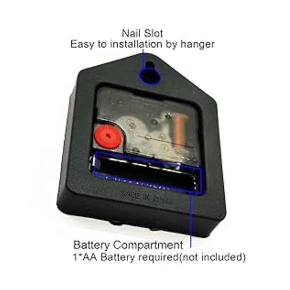 Hummingbirds Decorative Silent Clock 10” - New - Picture 6 of 6